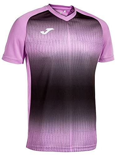 Joma Maglia a Manica Corta Uomo Tiger V Viola Nero