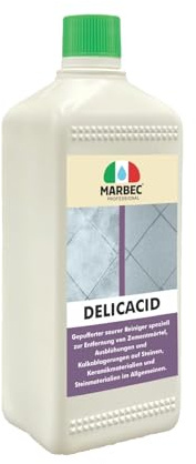 MARBEC DELICACID 1LT Milde gepufferte Säure speziell für Steine, Keramik und Steinmaterial