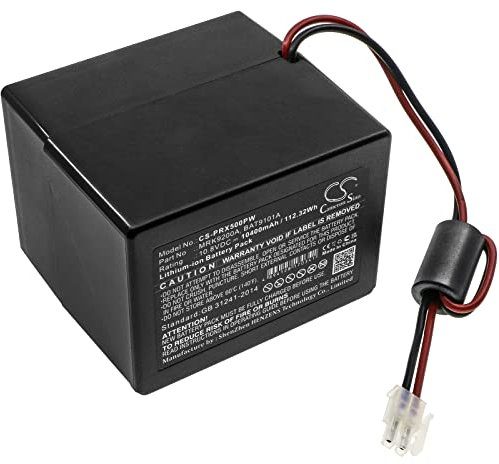 10400mAh / 112.32Wh Ersatzakku kompatibel mit Robomow RT300 2021, RT300 2022, RT700 2021, RT700 2022, RX50, RX50 Pro, RX50U, BAT9101A, MRK9200A