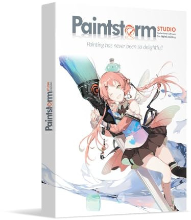 Paintstorm Studio - Logiciel de peinture numérique - Licence perpétuelle - pour Windows et MacOS