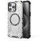 WBRSybUK Hülle Für iPhone 15/15 Plus/15 Pro/15 Pro Max, Ultradünne, Stoßfeste Magnethülle in Militärqualität, 15 pro max,Clear