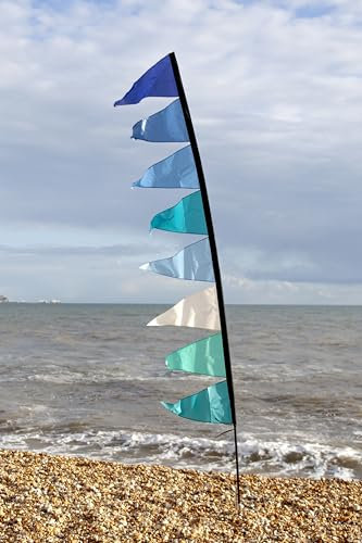 Festivology Festival Flag - Ocean Vibes Flag (Choice of Poles Available) (Super Strong Pole)