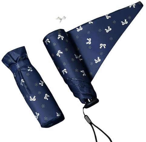 MPINGRTH umbrella Thumb Umbrella Ultra-Light Mini Black Plastic Sun Anti-Ultraviolet Umbrella Sunny And Rainy Dual-Purpose Sun Umbrella-Two -Color Bowl Hidden Green