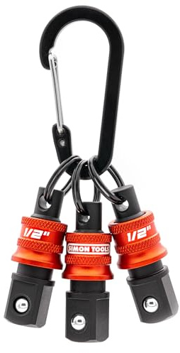 Socket holder, Red, 1/2