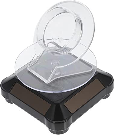 TOGEVAL Placa Giratoria Para Mesa Expositor Giratorio Solar Organizador Giratorio Soporte Para Pulseras