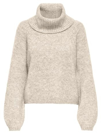 ONLY Damen Onlgila Life Ls Rollneck Bf KNT Onlgila Life Ls Rollneck Bf KNT (1er Pack)