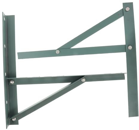 Angoily Klimaanlagenhalterung Wandmontagegestell Aus Stahl Für Klimaanlageneinheit Mit Rostschutzbehandlung Platz Sparend Und Installieren