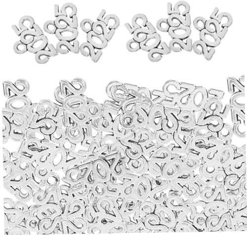 CIMAXIC 2025 Schlüsselanhänger- 100 Stück Zinklegierung Für Halsketten Armbänder