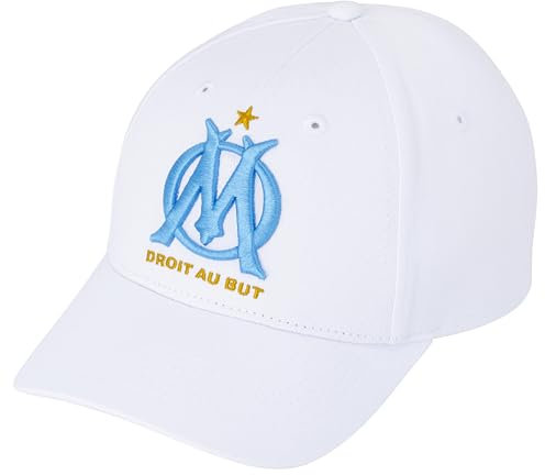 OLYMPIQUE DE MARSEILLE Casquette Om - Collection Officielle Taille réglable