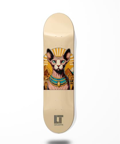 Legante Skateboard Skateboard Deck - Keopscat 8.25