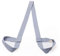 Durable Yoga Mat Harness Strap Sling, Yoga Mat Carrying Strap - Light Grey