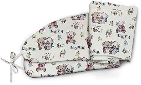 NATURECA Stillkissenbezug für babykissen Lagerungskissen 170cm Designs Stillkissen bezug aus feiner Baumwolle Aussenbezug mit versteckten Reißverschluss