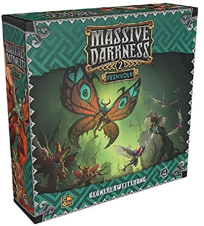 CMON, Massive Darkness 2 – Feenvolk, Erweiterung, Kennerspiel, Dungeon Crawler, 1-6 Spieler, Ab 14+ Jahren, 90-120 Minuten, Deutsch