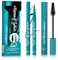 YUDDUO Mascara Wasserfest Schwarz, 4D Volume Mascara Black Wimperntusche für Verlängerung, Volumen & Schwung + Eyeliner Wasserfest Schwarz Liquid, Wasserfester Schnell Trocknender Eye Liner - Schwarz