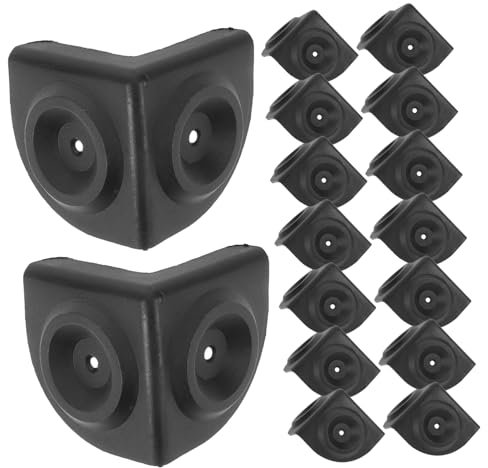 ORFOFE 16stücke Eckenschutz Für Lautsprecher Möbel Aus Kunststoff Antikollisions-eckenschutz Lautsprechereckenschutz Für Tische Schränke