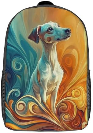 CTAMM Ridgeback Kinderrucksack Rucksack Boy Girl Grosse Kapazität Tagesrucksack Schulrucksack Kindertasche,Teenager Tiere Rucksäcke 17inch