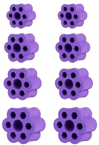 Cup Turner Foam Sets, Tumbler Turner Foams Inserts for 3/4 Inch PVC Pipe, Tumbler Spinner Foams Fit 40 oz 30 oz 20 oz 10 oz All Tumblers Crafting (Purple)