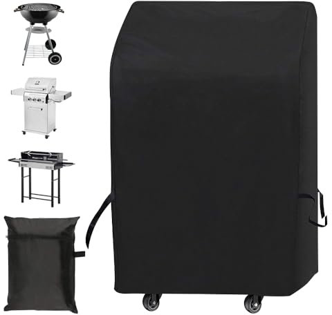 Mineup Copertura per Barbecue da Esterno, Copertura Barbecue da Esterno, Esterno Impermeabile Telo Copri Barbecue, Telo Copri Barbecue Esterno, BBQ Copertura, Copri per BBQ Grill 82 * 66 * 110cm