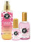 Les Petits Plaisirs – Trio Fleur de cerisier - Eau de toilette 110ml + Eau de toilette 30ml + Brume parfumée pailletée 200ml, Parfum femme floral et fruité, Coffret cadeau femme, Made in France