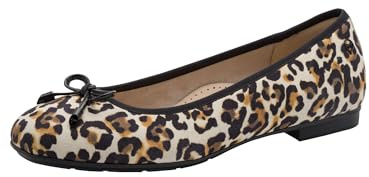 Tamaris Comfort Damen Ballerinas aus Leder mit Schleife