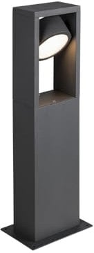 SLV ESKINA FRAME 45 | Stehleuchte, LED Außen-Beleuchtung für Wege, Eingänge, Outdoor Garten-Lampe, Außenleuchte | CCT switch 3000/4000K, IP65, 1200lm, LED Inside, anthrazit