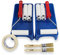CRINSTON - Farbroller Set, Profiqualität Malerrolle - 10 x Schaumwalzen 11 cm fein gerad, 2 x Farbwanne, 2 x Farbroller Bügel, 2 x Pinsel 25mm, 1 Kreppband Rollen 25mm x 40m - Perfekt Lackier Set.