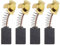 The Lord of the Tools 2 paires Balais de Charbon Moteur Rechange de Perceuse Filaire compatible avec TITAN TTB653SDS 1500w SDS Plus, 6x10x16mm