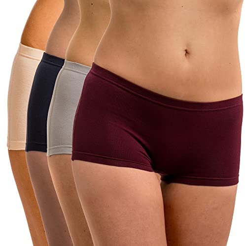 HERMKO 5700 Damen Panty aus anschmiegsamer Baumwolle/Elastan, Farbe:Pflaume, Größe:56/58 (XXXL)