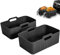 Forros de silicona para freidora de aire Ninja Dual Air Fryer, 2 piezas antiadherentes accesorios de cesta de freidora de aire para Ninja AF300 AF400UK, forros de silicona reutilizables para freidora