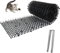 400cm*30cm Anti Cat Spikes Cat Scarer Fox Cat Deterrents for Gardens UK Cat Scat Mat with Spikes Repellent Mat Deterrent Mat Plant Prickle Strip Dig Stopper Cat Poo Deterrent Garden Fence Indoor