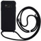 Keteen Handykette hülle für Samsung Galaxy S8 Handyhülle mit Band Slim Silikon S8 hülle mit Abnehmbar Kordel Stossfest Bumper Cover zum Umhängen Necklace Handyhülle für Samsung Galaxy S8-Schwarz