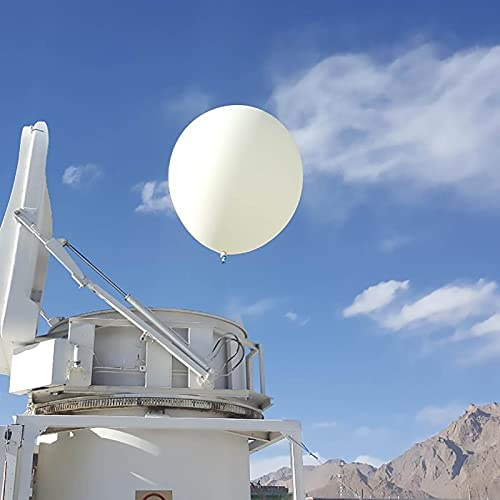 Hwoyee Pallone meteorologico professionale per scopi meteorologici, video aereo, decorazione per feste e vacanze, giocattoli per intrattenimento, palloni enormi (100g/180cm)