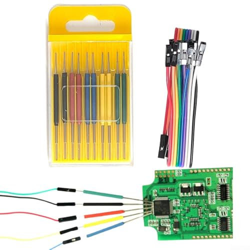 Zoegneer SDK08 IC-Chip-Klemmen-Set Testhaken für elektrische Prüfung für ultrakleine Clips zum Testen von Chips, 10 Stück