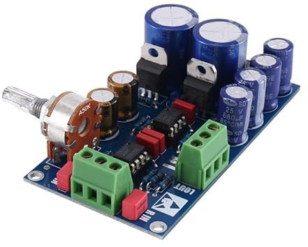 Komdndht Musikvorverstärkerplatine Kunststoff 5532 Input Preamp Base auf Music Fidelity A1