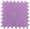 12pcs DIY Floor Mat Splicing Carpet Plush,interlocking Foam Tiles For Parlor Bedroom Decoration(Purple)