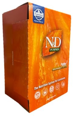 Farmina, N&D Pumpkin Huhn und Granatapfel, feuchte Katze, 24 x 70 g