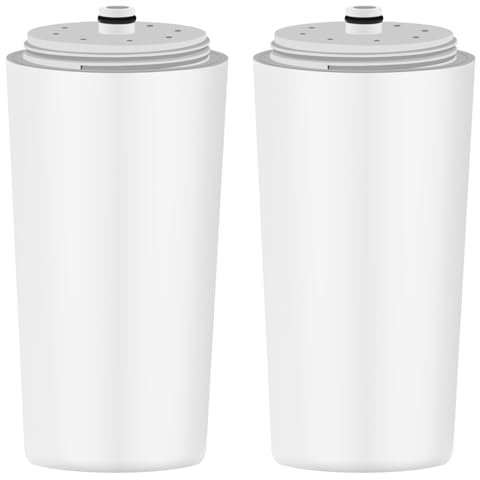 HODSEUKIN Water Replacement Filter for Shower Head,Compatible with Aquasana AQ-4100,AQ-4100NSH,AQ-4105,AQ-4105CHR,AQ-4125 Shower Head Cartridge.(2Pack)