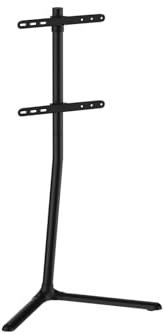 MAXMOUNT Schwenkbarer tv Stand für 32–70 Zoll Fernseher – Höhenverstellbarer fernsehständer mit Kabelmanagement, tv standfuss, Schwarz