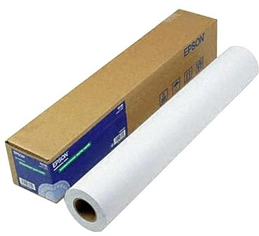 EPSON S041853 Singleweight Mattes Papier, Inkjet-Papier, 120 g/m², 610 mm x 40 m, 1 Rolle mit 1 Stück