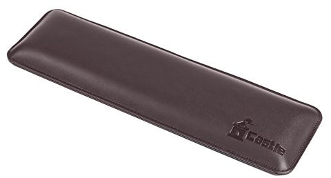Bailey Tenkeyless by Castle - Wrist Rest for Keyboards with Around 87 Keys - Leather Ergonomic Computer Extra Firm Wrist Support for Typists, Gaming, and Heavy Office Use (Woodland, Tenkeyless)