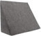 Formalind - Das Fantastische XL Keilkissen 60x50x30cm - Formstabiles XL Lesekissen für Bett & Couch. Lesekissen mit abnehmbarem & waschbarem Bezug. Vielfältiges Reflux Kissen. Grau