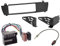 1 Din Radio Einbauset Blende Radioanschlusskabel Antennenadapter für BMW X3 E83 2004-2010 ohne BMW Navi
