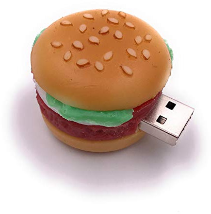 H-Customs Hamburger Burger Fast Food USB Stick 32GB USB 2.0