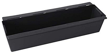 ARTECSIS Paletten Blumenkasten 4er Set Anthrazit Pflanzkasten Einsatz Europalette 37cm