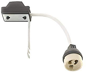 Optionale GU10 Fassung mit Abstandshalter für ALU-EINBAULEUCHTE Art.Nr. SIG-9861001/-1101/-1201/-1301