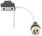 Optionale GU10 Fassung mit Abstandshalter für ALU-EINBAULEUCHTE Art.Nr. SIG-9861001/-1101/-1201/-1301