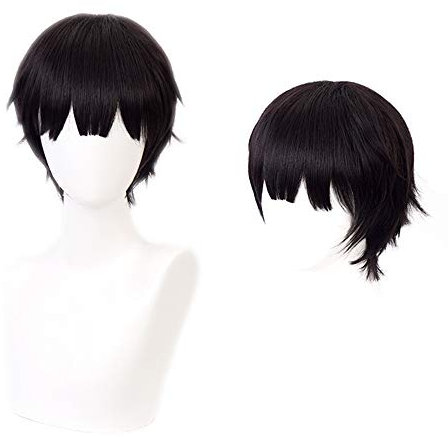 OSIAS Anime Cosplay Toilet-Bound Hanako-kun Perücke, mit Kostenlosem Perückenständer (Yugi Amane)