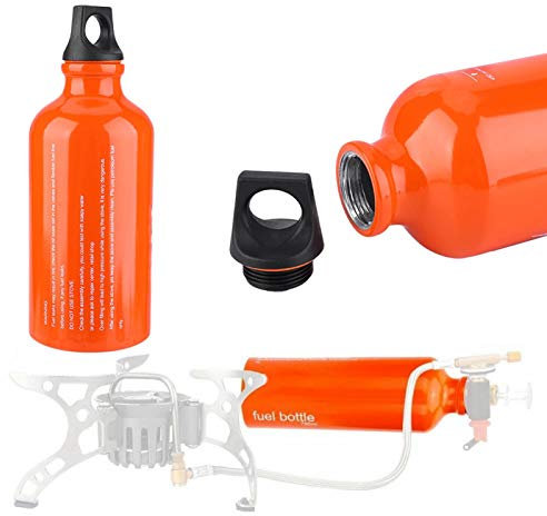 Fuel Storage Bottle 530ML Tank Oil Container Fuel Bottle Petrol Storage Gas Stove Container for Camping Picnic