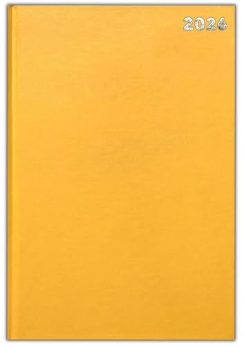 Terminkalender 2021, A4, 2 Seiten pro Tag – Hardcover, Büro-Terminkalender (lila)