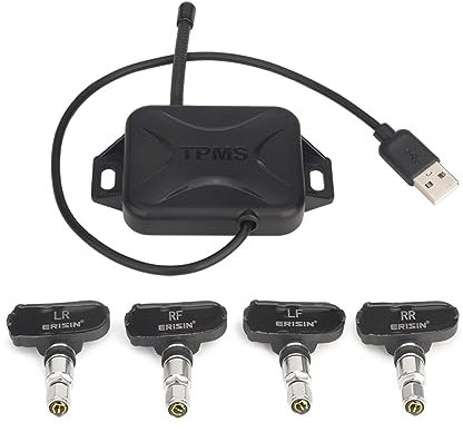 TPMS Reifendruckmodul, interner Sensoren-Adapter, Android 10, Display & Soundalarm, USB-Schnittstelle, Play&Play